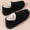 Fashion Light Non Slip Cotton Slippers Women Comfort Faux Fur House Cotton Slippers Woman Winter Mix Color Flat Heel Cotton Shoes Mujer