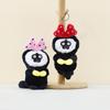 Adorable Plush Monkey Keychain Red And Pink Cute Stuffed Animal Doll For Bags And Accessories