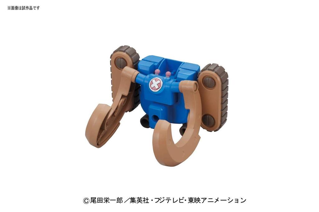 One Piece Chopper Robo Super 3 Horndozer Plastic Model Color-Coded