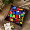 Game RRubik CCube Pillow Case Living Room Accent Couch Back Support Square Lounge Restful Nap Companion ?
