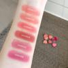 Gege Heart-Shaped Lip & Cheek Duo: Long-Lasting Matte Blush & Lipstick In Korean Style