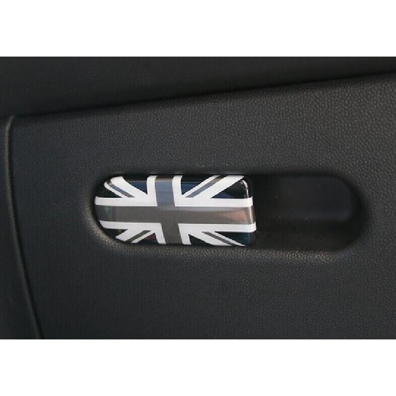 Co-Pilot For Mini Cooper Clubman F54 Black Gray Trim Storage Box Handle Sticker