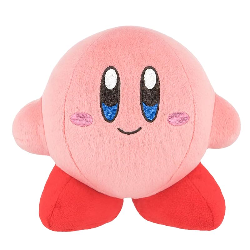 Sanei Boeki Коллекция Kirby ALL STAR Kirby (S) Стандартная плюшевая игрушка W16×D11×H13см KP01