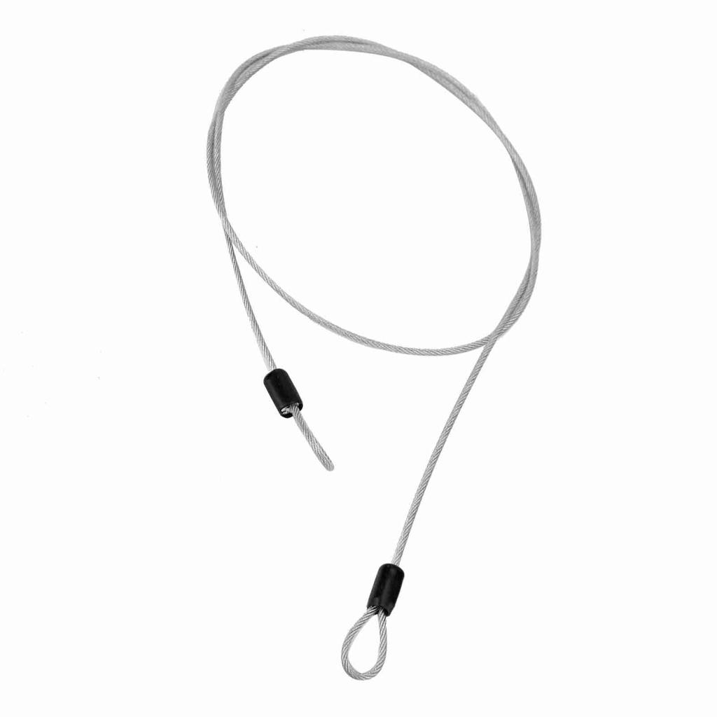 Cycling Sports Internal Steel Wire and External Plastic Security Loop Cable Bicycle Scooter Lock