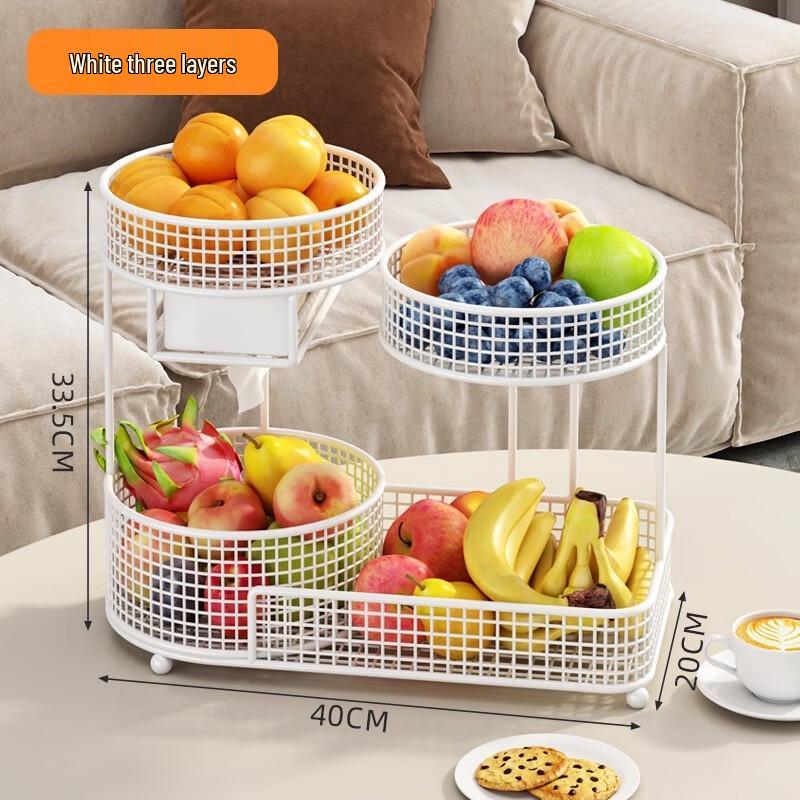Multi-layer Fruit and Snack Plate