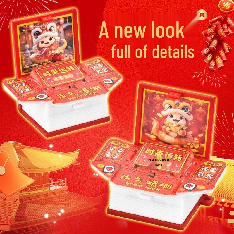 3D Dinosaur & Space Astronaut Pop-Up Keychain Book: Educational, Creative Decompression Toy