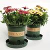 2PCS Flower Pot Tray Plastic Flower Tray Circular Bottom Support Flower Pot Base