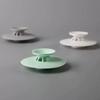 2pcs  Push-Type Silicone Floor Drain  Silicone Universal Sink Stopper  Prevent Clogging  Bathroom Drain Hair Catcher Press Water