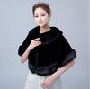 Autumn and winter new shawl autumn and winter bridal wedding dress wedding dress bridesmaid jacket premium cape women thickened outer wear
