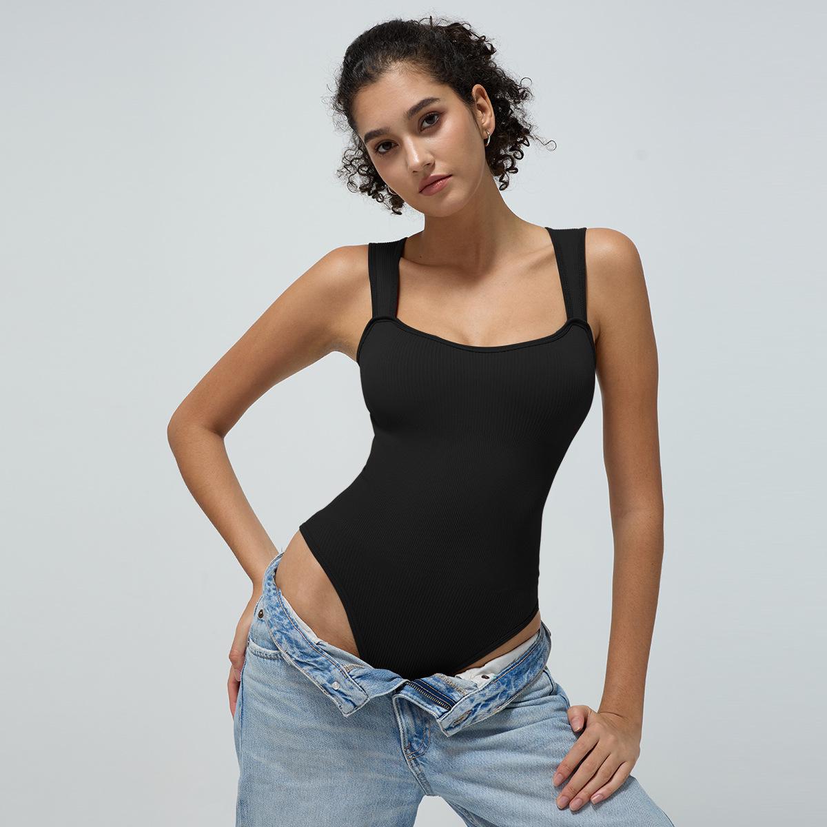 

Бесшовный цельный комбинезон для занятий йогой Medium