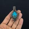 Australian Triplet Opal 999 Copper Wire Wrapped Pendant, Handmade Gemstone Jewelry Pendant Gift For Birthday