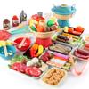Children'S Play House Kitchen Toys Hot Pot Skewers Bbq Set Small Hot Pot Skewers Ingredients Meals Kitchenware Color Box