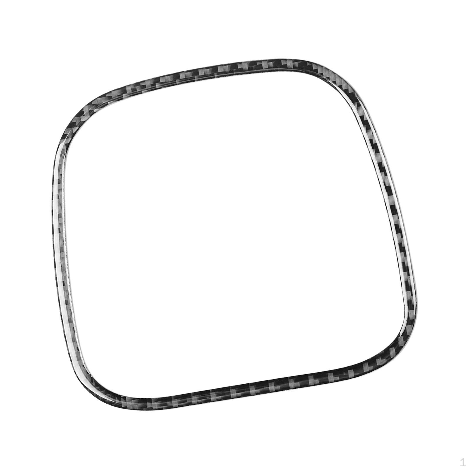 Carbon Fiber Transmission Gear Shift Panel Automobile Stickers Parts Scratchproof Replaces