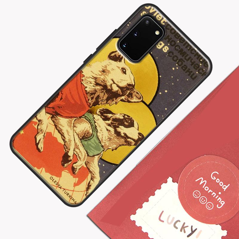 

Vintage Stalin USSR CCCP Case For Samsung Galaxy S22 S21 S23 Ultra Note 20 S8 S9 S10 Note 10 Plus S20 FE Back Cover Galaxy S21 FE