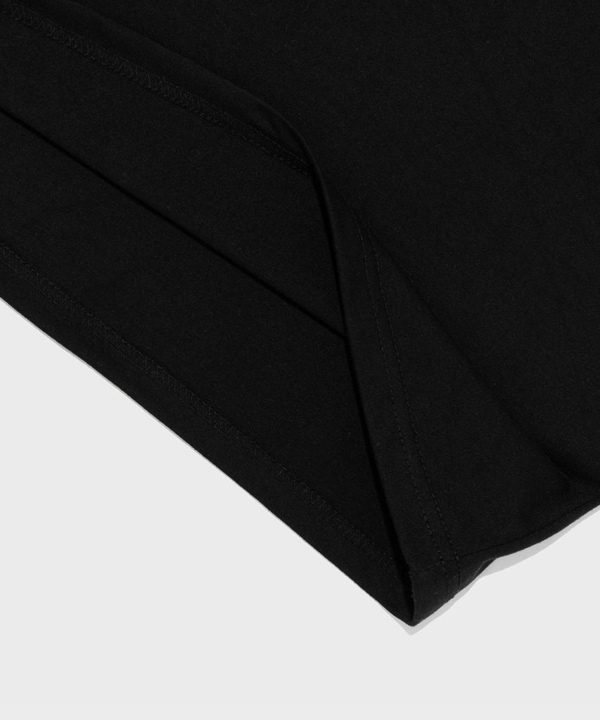 Wogseuaenko Lake Place Short Sleeve T-Shirt (Black)