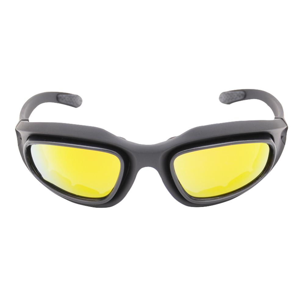 C5 Taktische Brille Stoßfeste Schießbrille 4-Linsen-Set