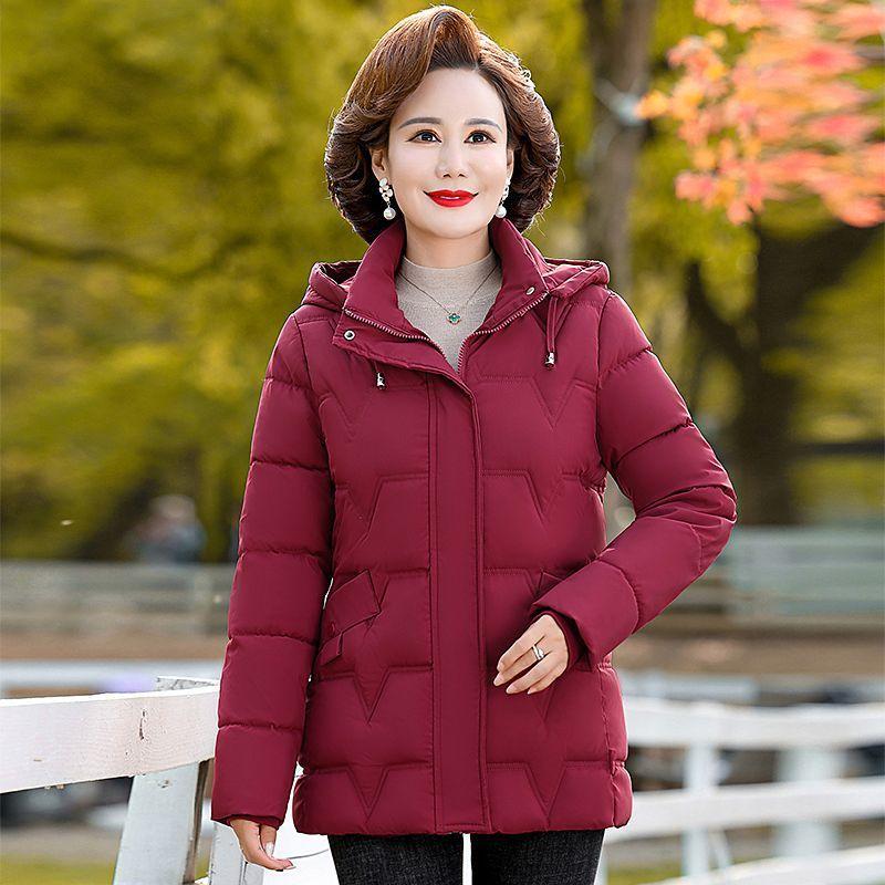 Short Padded Jacket Women's Plus Fat Plus Size Down Padded Jacket Padded Jacket Fat Winter Clothes