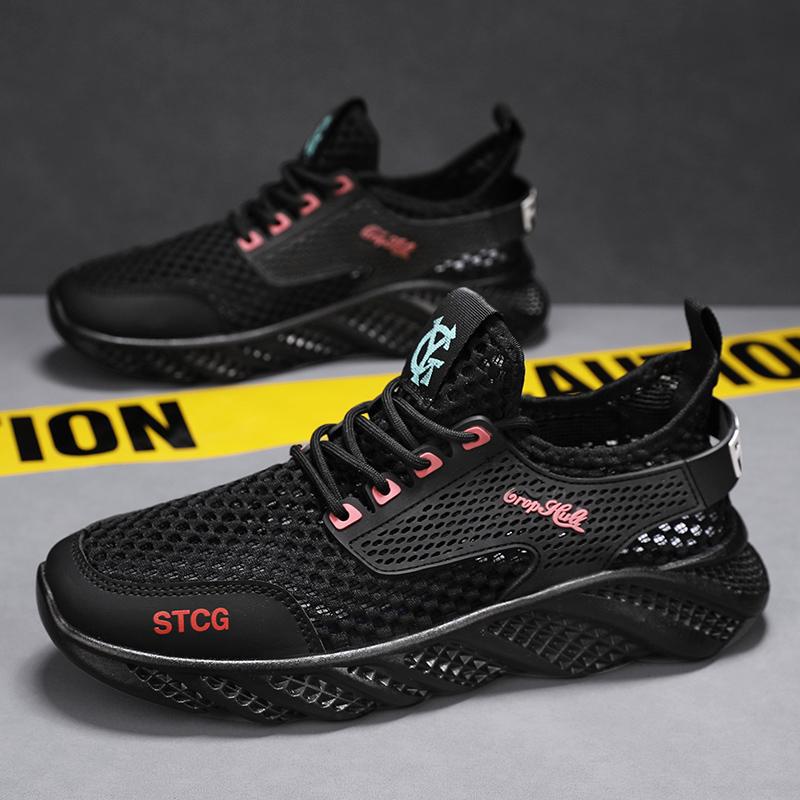 

Обувь Traceway 2025 лето тонкая сетка крупная сетка дышащая спортивная обувь низкий верх досуг путешествия альпинизм мужская обувь 44