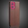 Atracción magnética Funda de cuero para Motorola Moto Edge 50 Fusion Funda con tapa tipo libro Billetera Bolsas para teléfono Capa Fundas Coque