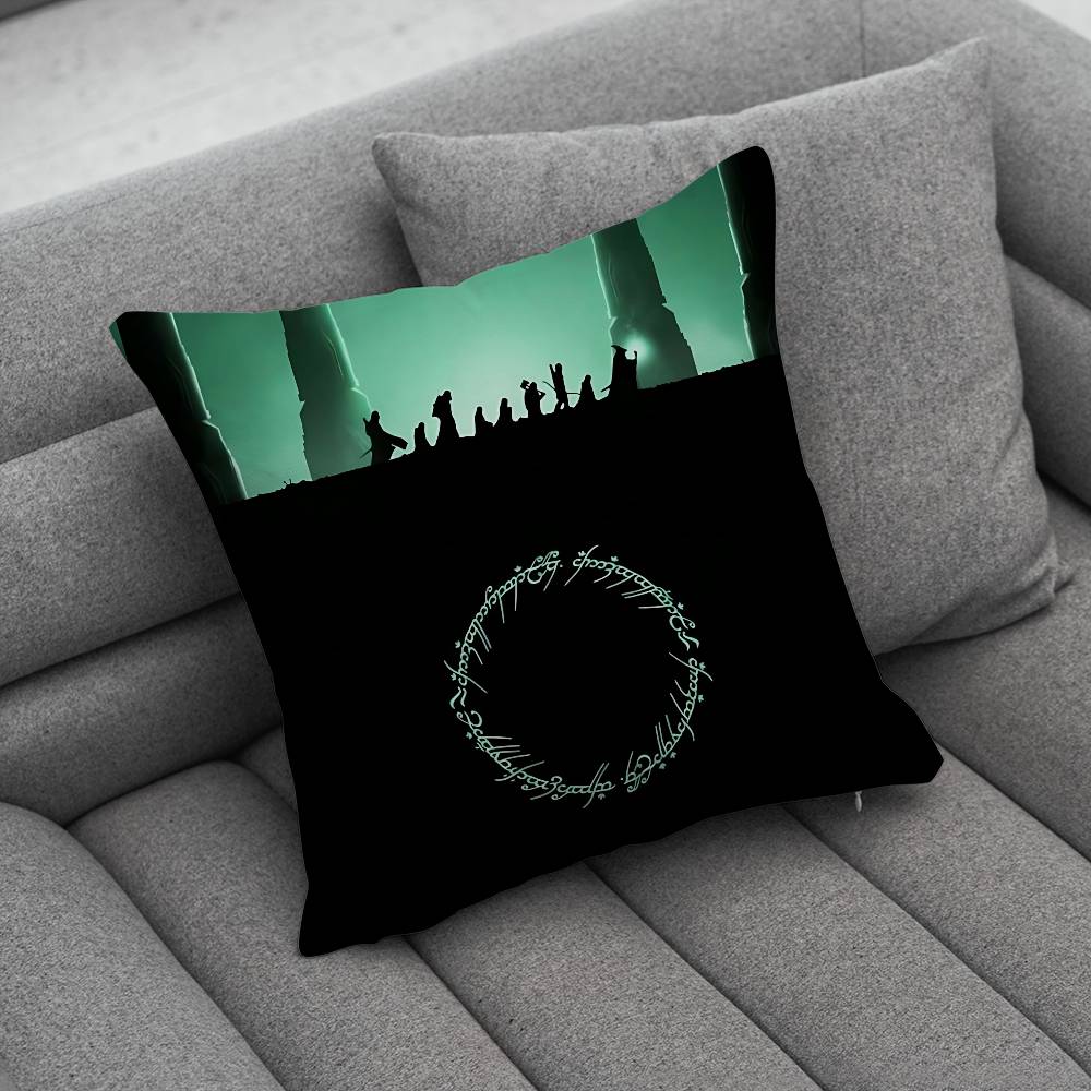 LLords of the RRingES Print Pattern Sofa Cushion Cover Pillowcase Home Party Car Bedding