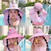 My Little Pony Childrens Sun Hat With Wide Brim And Sun Protection For Girls And Babies