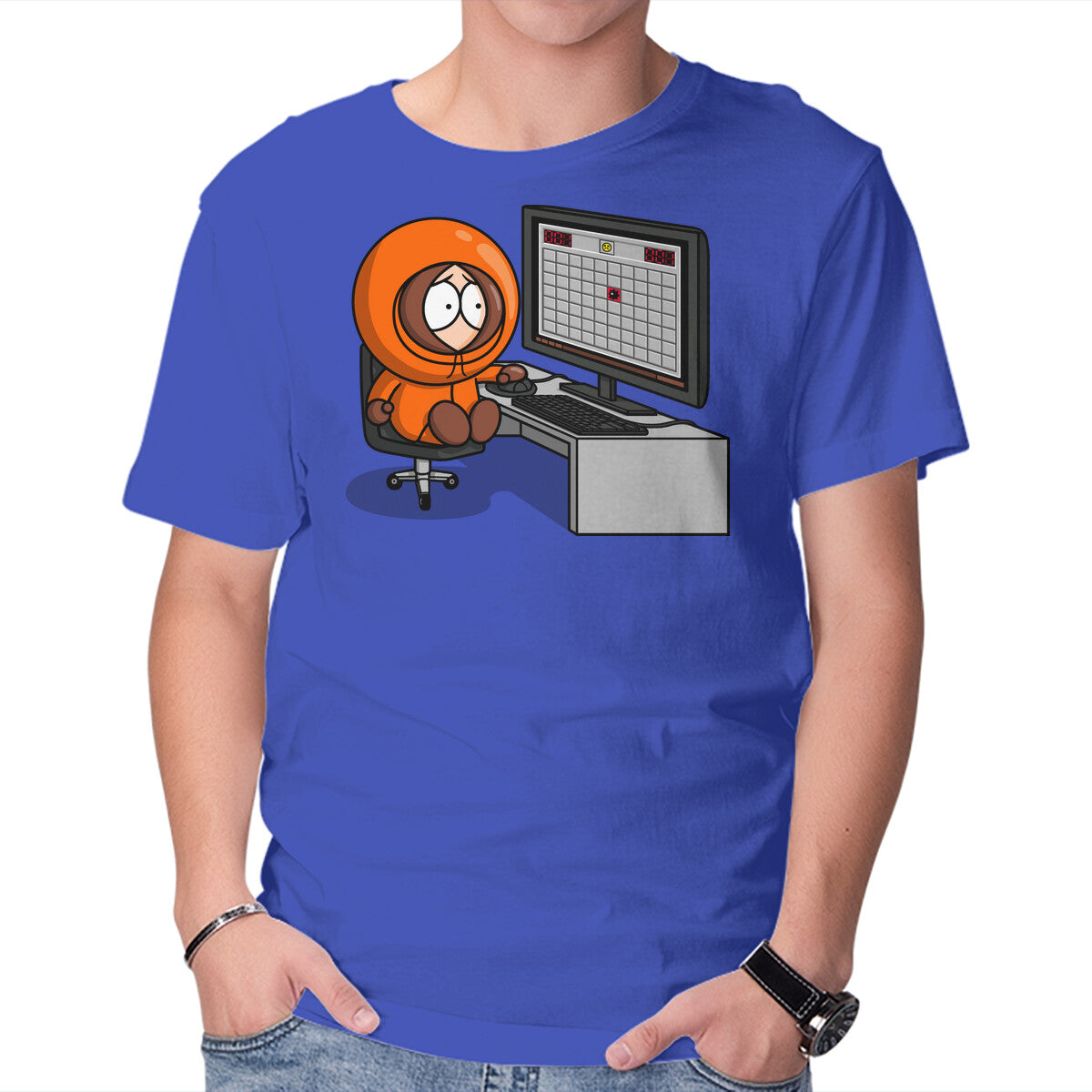 Unisex Crew Neck T-Shirt Always Dead Graphic Short Sleeve Casual Tee XL