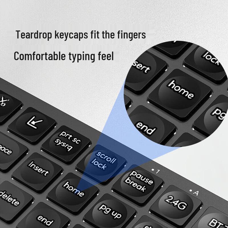 HP K241 Dual-Mode Wireless Office Keyboard