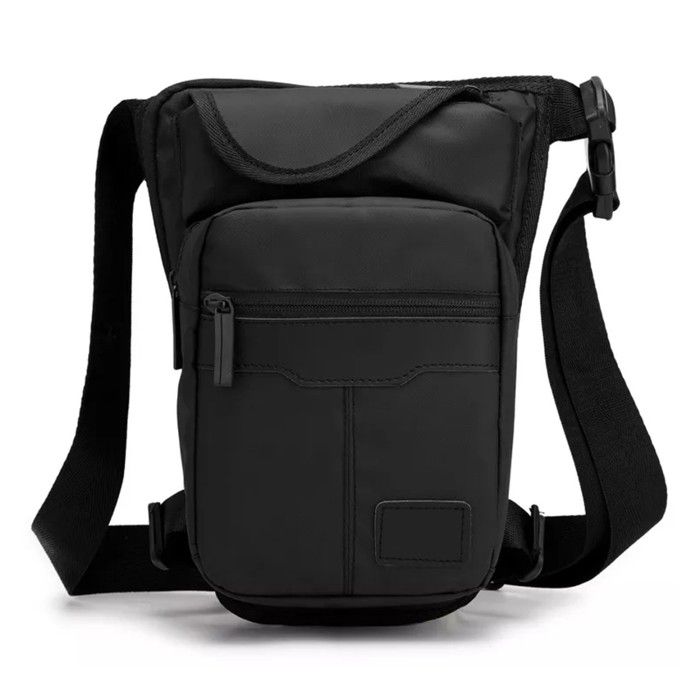 Sacoche de jambe moto - Bagtecs HT3 - Résistante - Hydrofuge - Fixation réglable