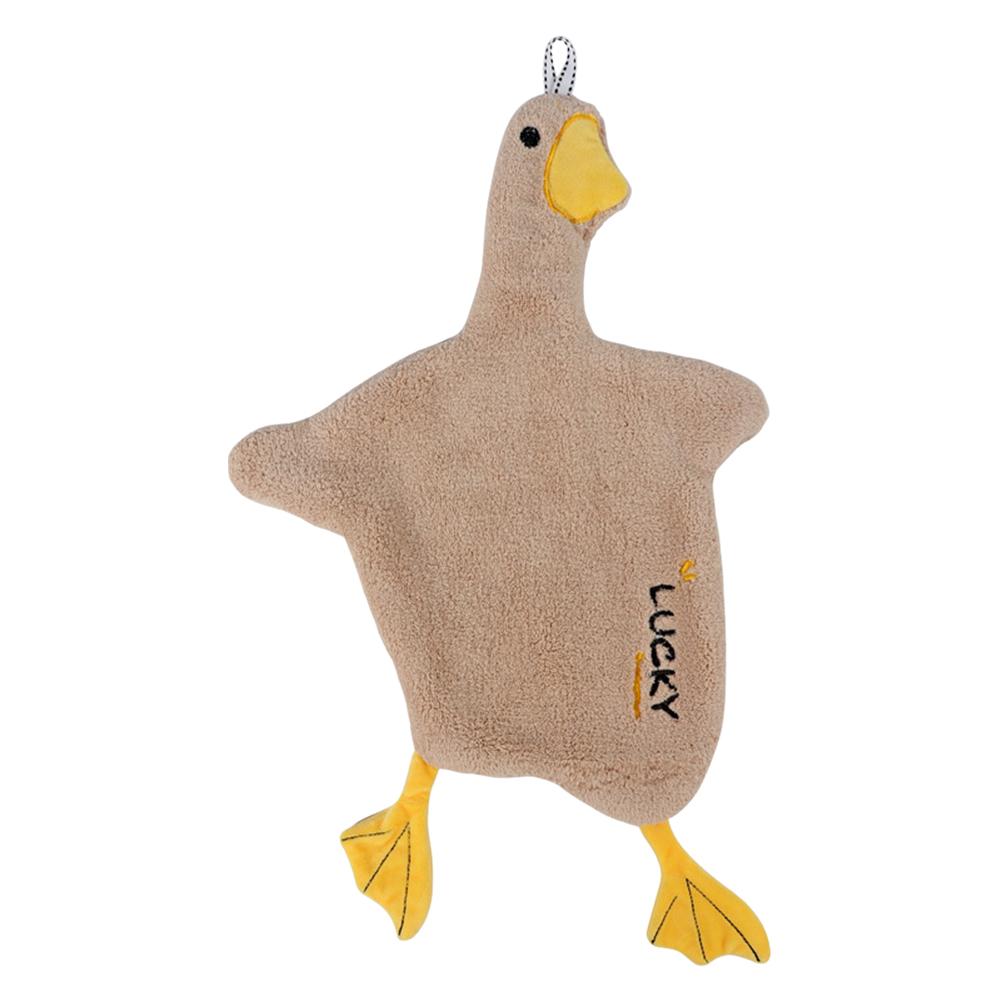 

Lovely Cartoon Hand Towel Children Soft Microfiber Plush Fabric Absorbent Hang Towel Household Kitchen Bathroom Clean Wipe Cloth