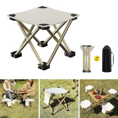Portable Folding Camping Chair Outdoors Chair Collapsible Stool Hiking Train Travel Fishing Chair Tools IYI