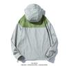New summer handsome sun protection clothing for men, thin hooded jacket, sports outdoor ice silk sun protection clothing for men