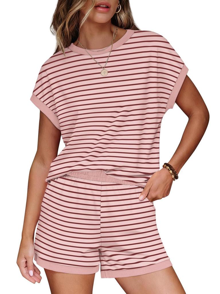 2026 Summer Women's European & American Casual Loose Pajama Set