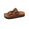 Children's Retro Summer 2026 Double Buckle Thick Sole Outdoor Casual Fashion Slippers