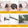 Solar Powered LED Ball Light Outdoor Round Lawn Lamp Waterproof Ground Plug Landscape Lighting for Garden Pathway Patio Decor