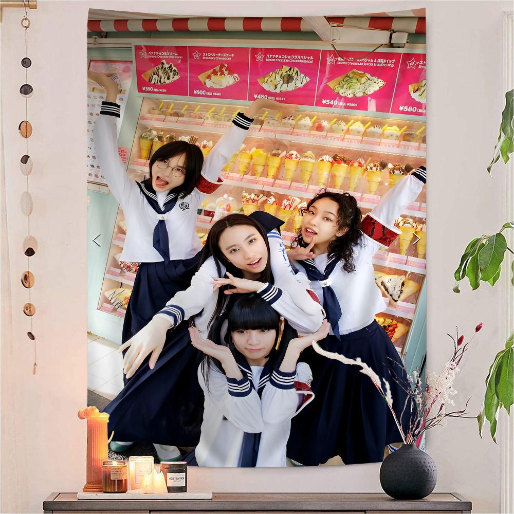 Atarashii Gakko DIY Wall Tapestry for Living Room Home Dorm Decor Wall Art Decor