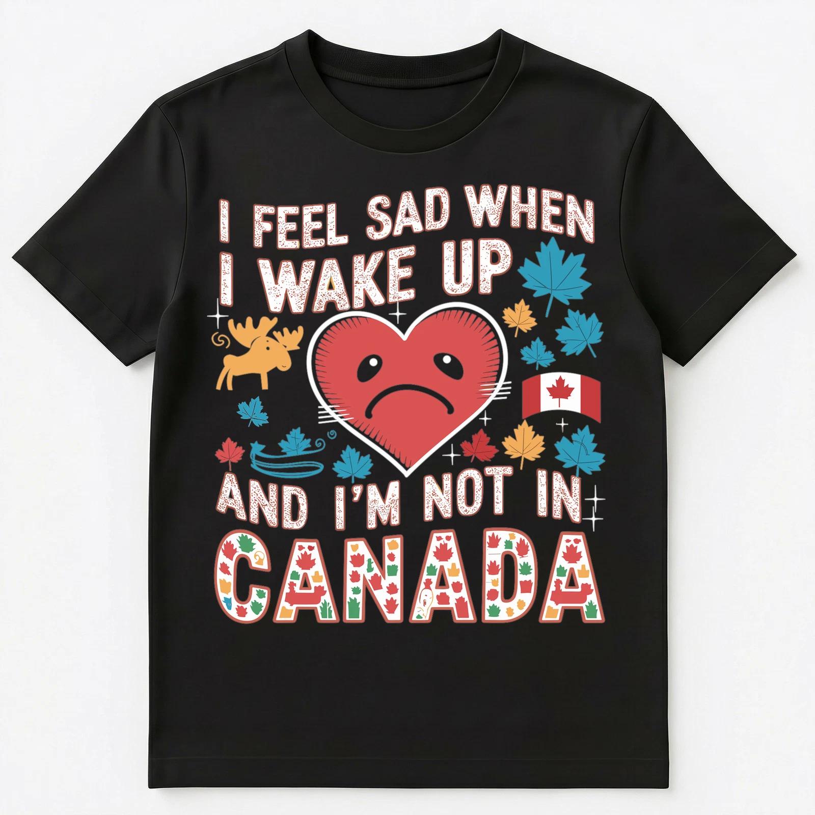 

Funny Canada Travel Miss Canada Unisex T-Shirt L