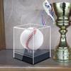 Scatola Espositiva Softball Trasparente Antipolvere Display Storage Versatile Acrilico Baseball Impermeabile Anti-UV Scatola Articoli Sportivi
