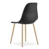 Wat Chair Black / Natural Legs X 3