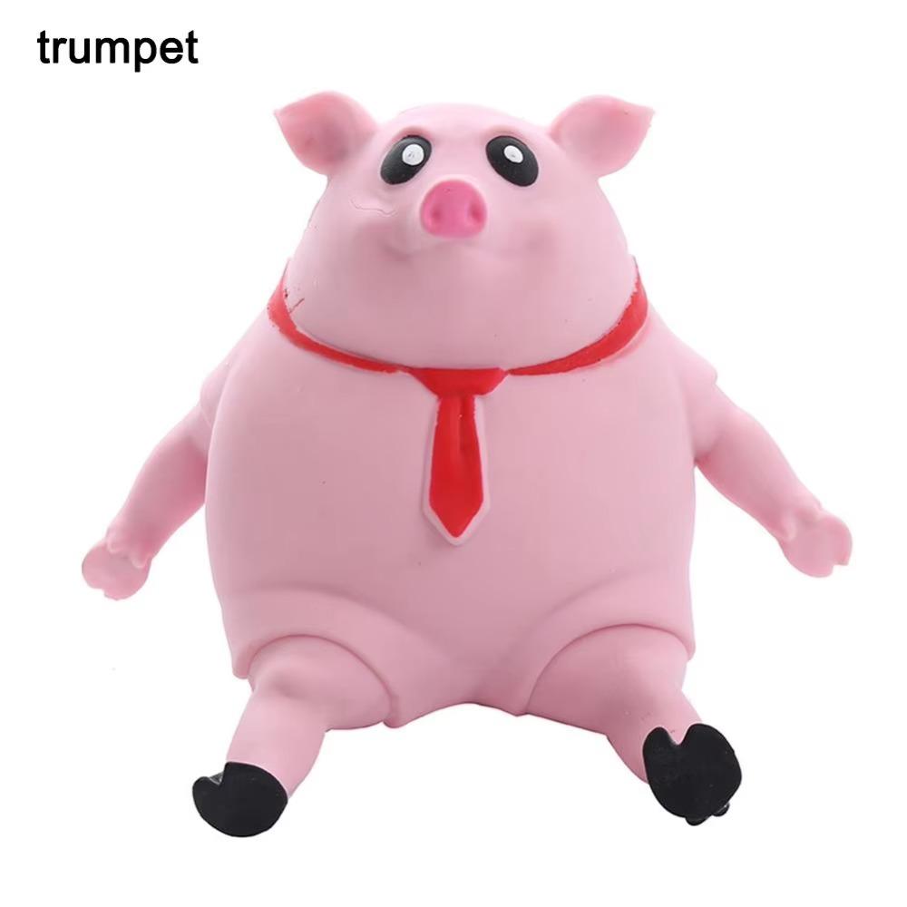 Funny Squeeze Big Pink Pigs Antistress Toy Cute Squeeze Animal Dolls Lovely Piggy Doll Stress Relief Toy Creative Cartoon Gifts