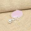 Pink Chalcedony Gemstone 925 Solid Silver Handmade Jewelry Women Pendant Valentine's Day Gift