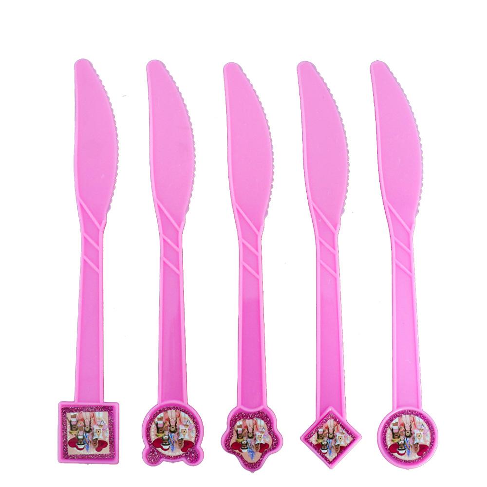 Pink Roblox Birthday Party Supplies Disposable Cutlery Paper Plates Paper Cups Paper Towels Girls Eco-Friendly Paper Products