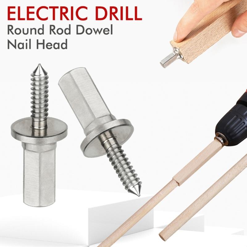 Functional Electric Drill Dowel Maker Tool for Improved Hole Accuracy Perfect for DIY Enthusiasts and Home Improvement