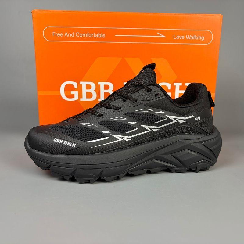 Classic Brand Comfortable Anti Slip Trekking Sneakers Top Quality Thick Soled Outdoor Hiking Shoe Mens Mountain Climbing Shoe