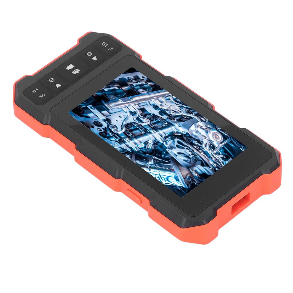 4.5in IPS Screen Endoscope with LED Lights 8mm Lens Industrial Inspection Camera for Pipeline Repair