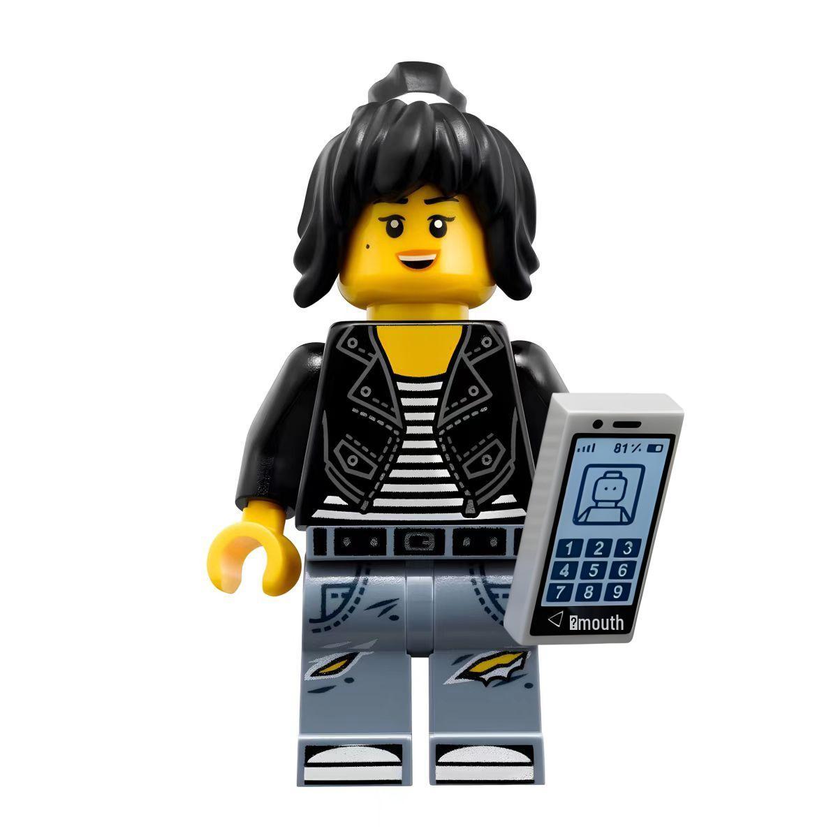 

Повседневный Джей Сити Фантом Минифигурка Конструктор Набор Оружия, Совместимый с LEGO с Каем Ниндзя Ллойдом