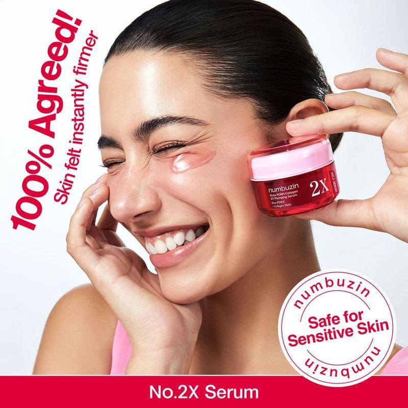 NUMBUZIN Siero Rimpolpante No.2 Rose PDRN Collagene 2X