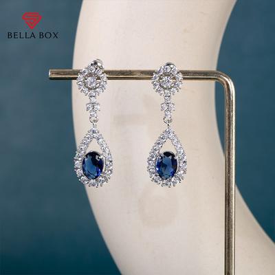Aesthetic Drop Earrings For Women Gorgeous Elegant Bridal Wedding Earrings Anniversary Love Gift Statement Jewelry