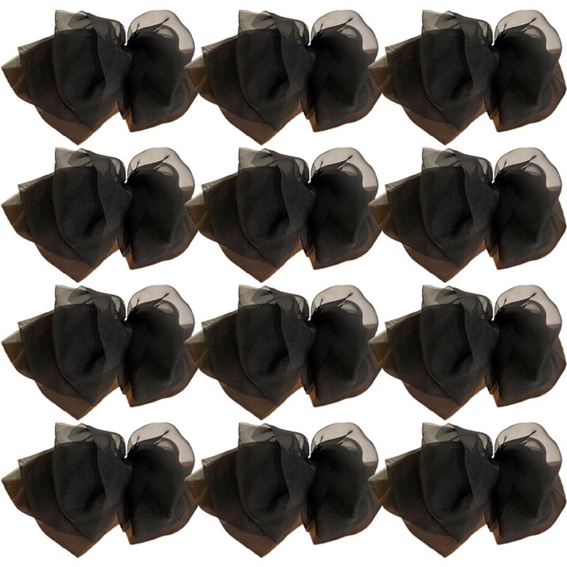 Fairy Chiffon Bow Hairpin French Oversized Sweet Wind Spring Clip Hairpin Top Clip Eye-catching Hair Accessories