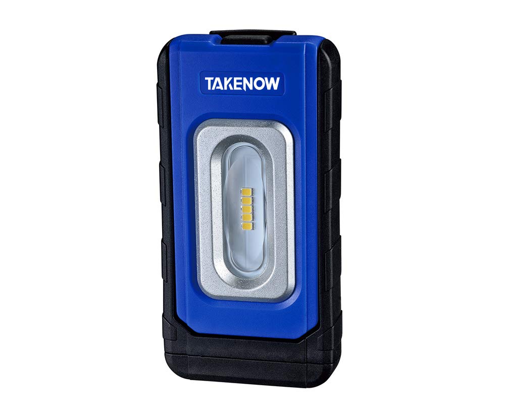 TAKENOW WL6011 LED Work USB 2 Brightness Hook for Belt Hanging or Magnetic Adjustable USB Cable Waterproof Light, Rechargeable, Levels, Built-in