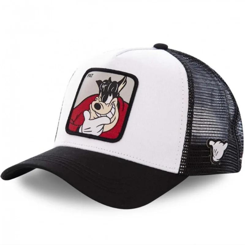 High Quality Unisex Styles Anime Cartoon Snapback Cotton Baseball Cap Men Women Hip Hop Dad Hat Trucker Mesh Hat Dropshipping